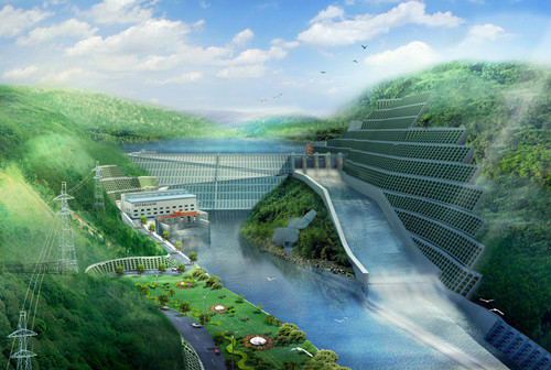 信阳老挝南塔河1号水电站项目